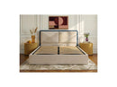 Mara - Storage Bed - Two-tone Textured Fabric