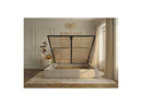 Mara - Storage Bed - Two-tone Textured Fabric