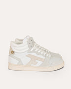 Sneaker Alte Bianche & Beige in Pelle