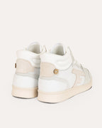 Sneaker Alte Bianche & Beige in Pelle