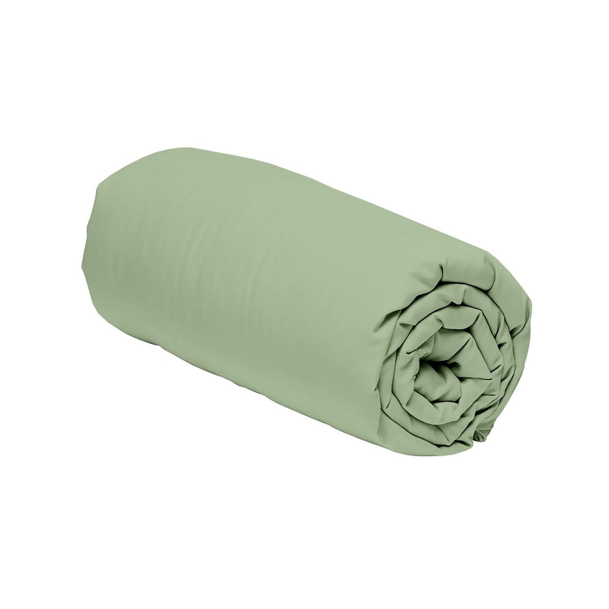 Mura - Fitted Sheet - 100% Cotton Percale - Sage