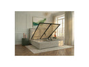 Mara - Storage Bed - Two-tone Textured Fabric