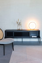 Hardy - Sideboard - Oak veneer - Black Oak/Brown