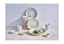 Lot De 4 Assiettes Plates En Grès - Astera Pure - Blanc