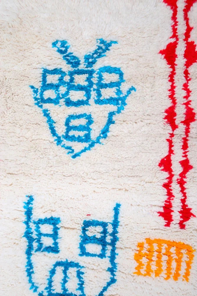 Tapis Berbère Coloré Couloir - 205 x 73 cm