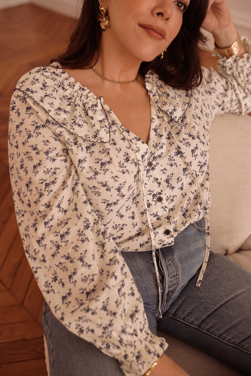 Blouse Valère - Blanc