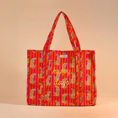Sac Cabas Réversible Deepa - Jungle Rayé