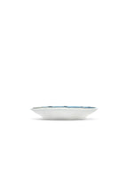 Midnight Flowers - Lot De 2 Assiettes Creuses - M - Porcelaine Bone China - Camelia Aubergine