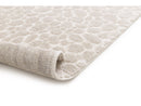 Giso - Tapis Poils Ras - Motif Abstrait - Beige