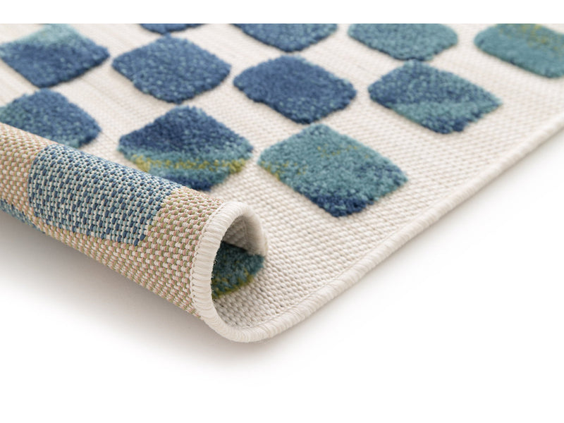 Muza - Tapis Poils Courts - Motif Graphique