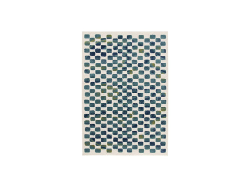Muza - Tapis Poils Courts - Motif Graphique