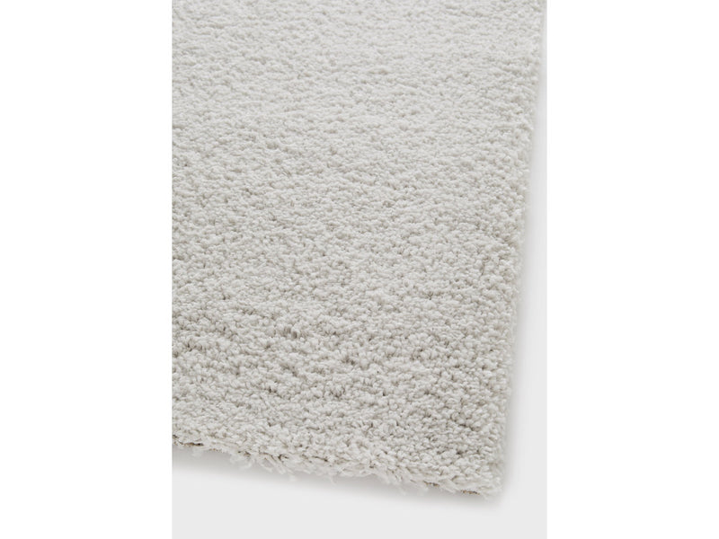 Shonna - Tapis Poils Longs - Uni - Gris Clair