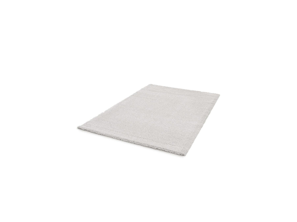 Shonna - Alfombra de pelo largo - Lisa - Gris claro