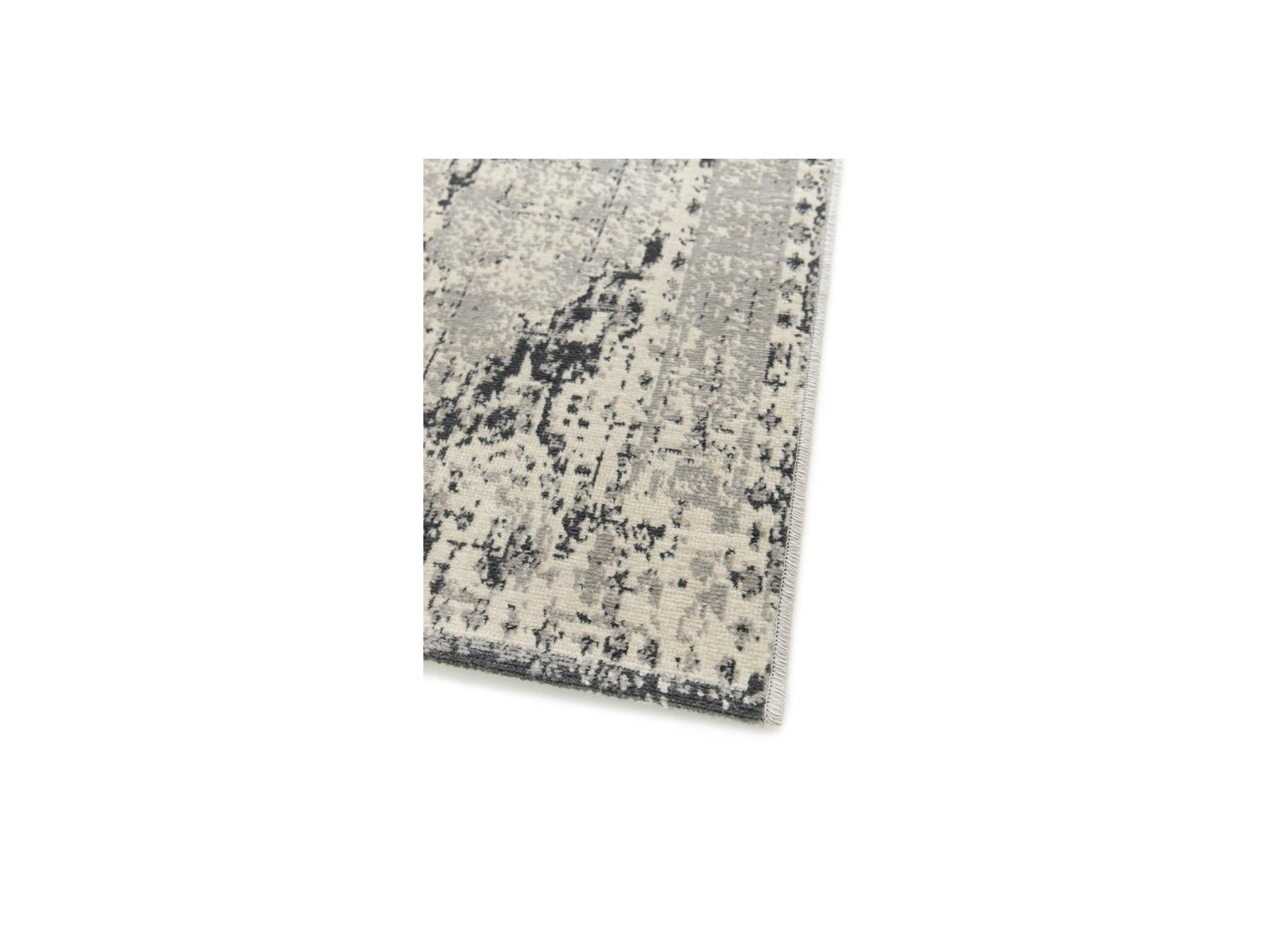 Minerva - Low-Pile Rug - Vintage - Grey