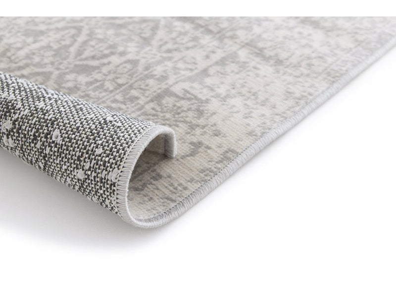 Brann - Tapis Poils Ras - Vintage - Gris