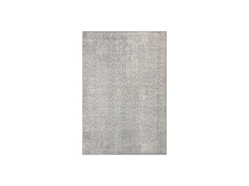 Brann - Tapis Poils Ras - Vintage - Gris