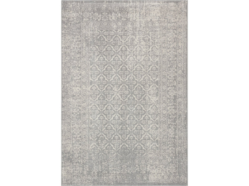 Brann - Tapis Poils Ras - Vintage - Gris