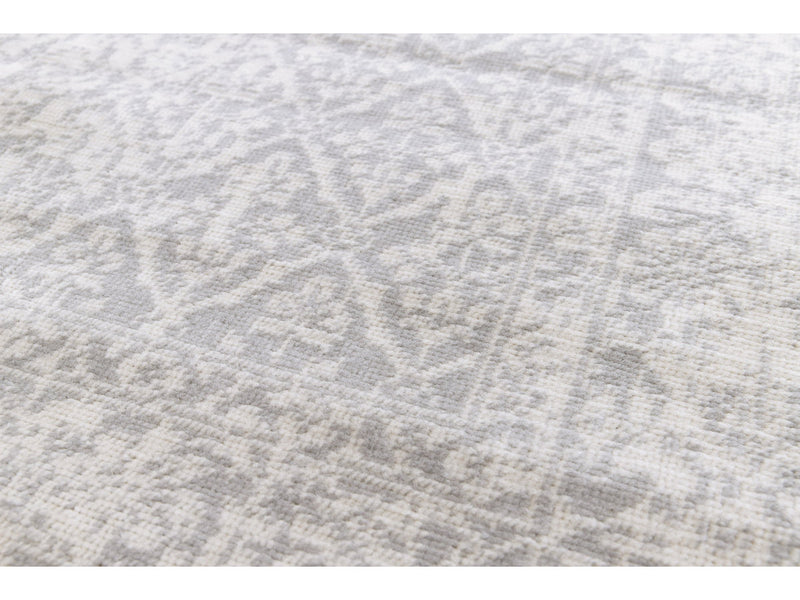 Brann - Tapis Poils Ras - Vintage - Gris