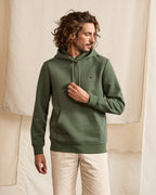 Sudadera con capucha caqui