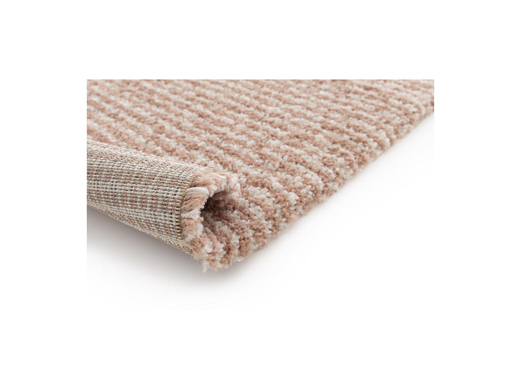 Sorella - Long Pile Rug - Graphic Pattern - Beige