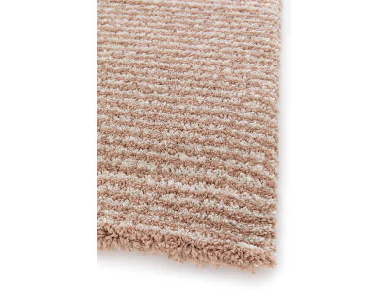Sorella - Tapis Poils Longs - Motif Graphique - Beige