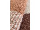 Sorella - Tapis Poils Longs - Motif Graphique - Beige