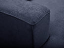 Twiny - Canapé Droit Fixe 3 Places Assise Profonde - Tissu Lisse