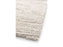 Telira - Tapis Poils Longs - Motif Abstrait - Beige