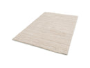 Telira - Tapis Poils Longs - Motif Abstrait - Beige