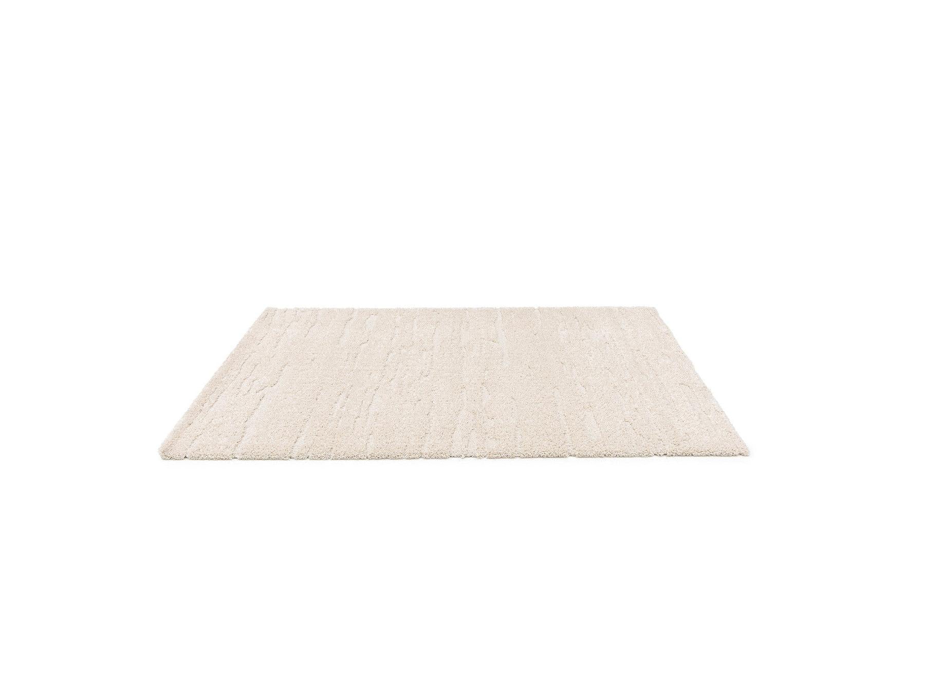 Telira - Long Pile Rug - Abstract Pattern - Beige