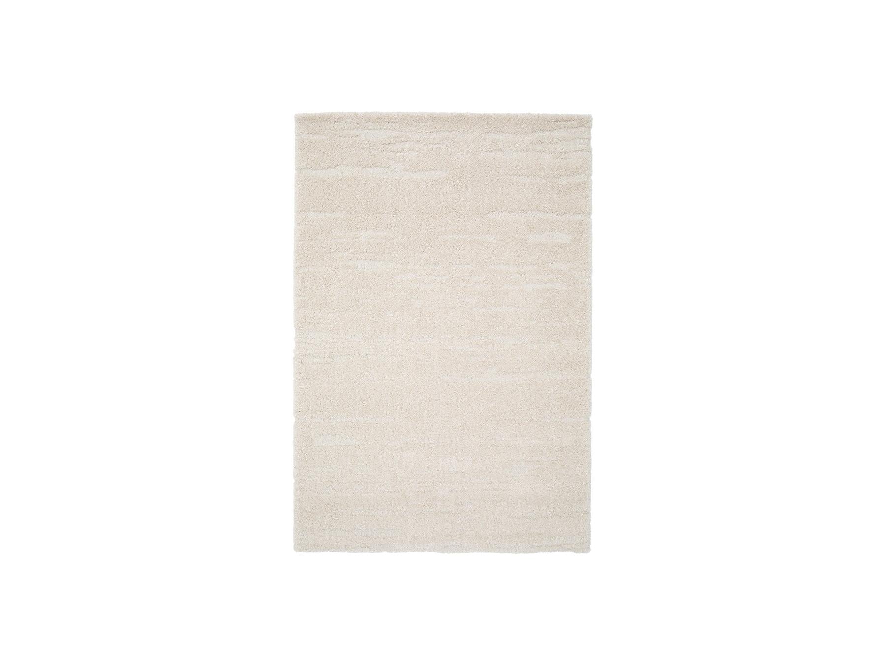 Telira - Long Pile Rug - Abstract Pattern - Beige