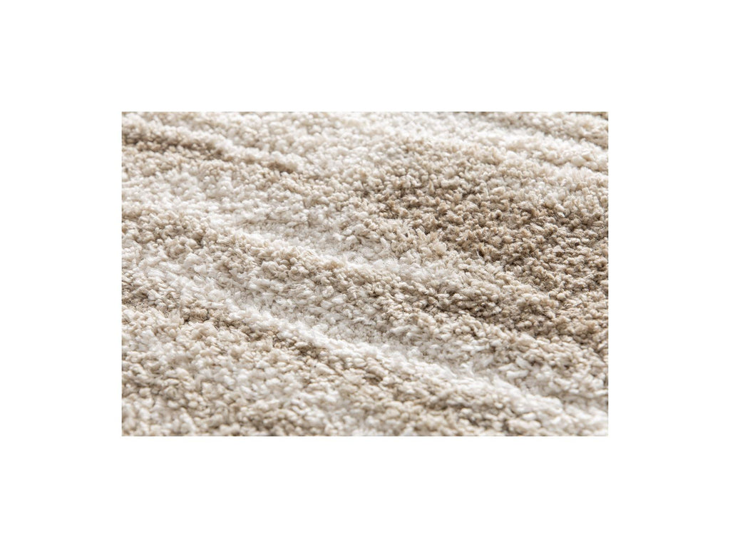 Telira - Long-Pile Rug - Abstract Pattern - Brown