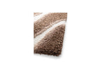 Tirasu - Long Pile Rug - Abstract Pattern - Brown