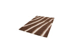 Tirasu - Long Pile Rug - Abstract Pattern - Brown