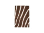 Tirasu - Long Pile Rug - Abstract Pattern - Brown