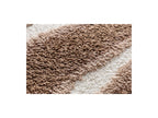 Tirasu - Long Pile Rug - Abstract Pattern - Brown