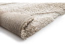 Tirasu - Tapis Poils Longs - Motif Abstrait - Beige