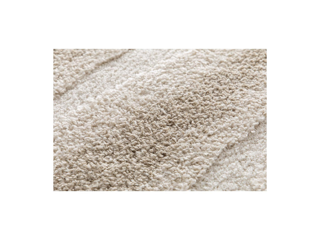 Tirasu - Long Pile Rug - Abstract Pattern - Beige