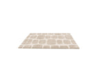 Chino - Long Pile Rug - Abstract Pattern - Beige