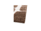 Chino - Long-Pile Rug - Abstract Pattern - Brown