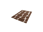 Chino - Long-Pile Rug - Abstract Pattern - Brown