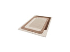 Kare - Long Pile Rug - Graphic Pattern - Brown