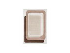 Kare - Long Pile Rug - Graphic Pattern - Brown