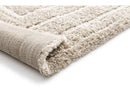 Lyzzo - Tapis Poils Longs - Motif Graphique - Crème