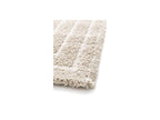 Lyzzo - Long Pile Rug - Graphic Pattern - Cream