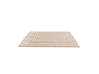 Lyzzo - Long Pile Rug - Graphic Pattern - Cream