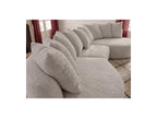 Calypso - Fixed Corner Sofa - Bouclé Fabric - Right-hand Corner