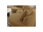 Calypso - Fixed Corner Sofa - Bouclé Fabric - Left-Hand Corner