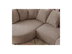 Calypso - Fixed Corner Sofa - Bouclé Fabric - Left-Hand Corner