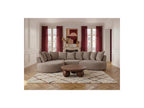 Calypso - Fixed Corner Sofa - Bouclé Fabric - Left-Hand Corner